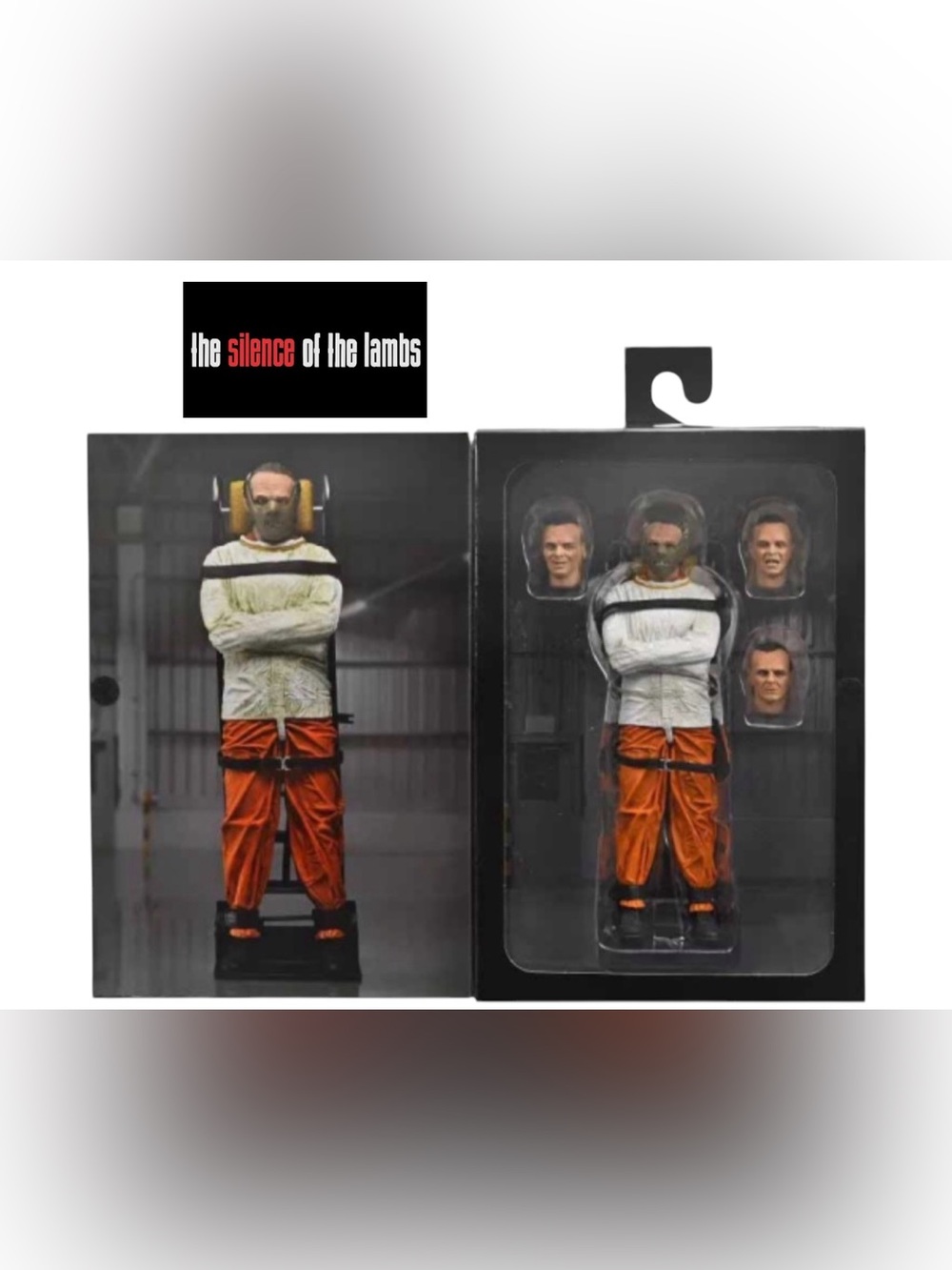 SEALED ‘SILENCE OF THE LAMBS’ ACTION FIGURE HANNIBAL LECTER 7 INCH NECA